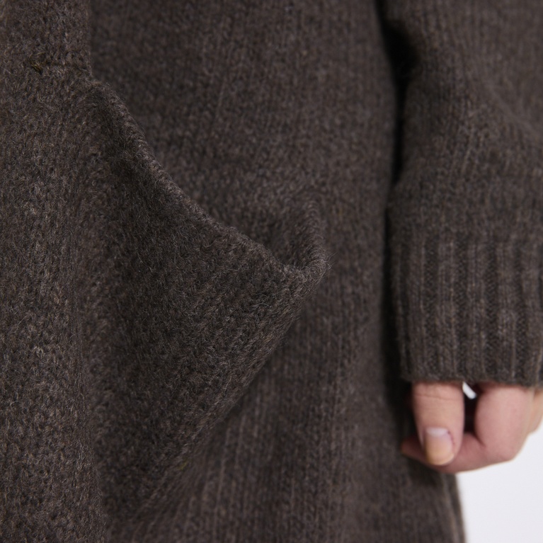 Basic knit long cardigan "Caroline"